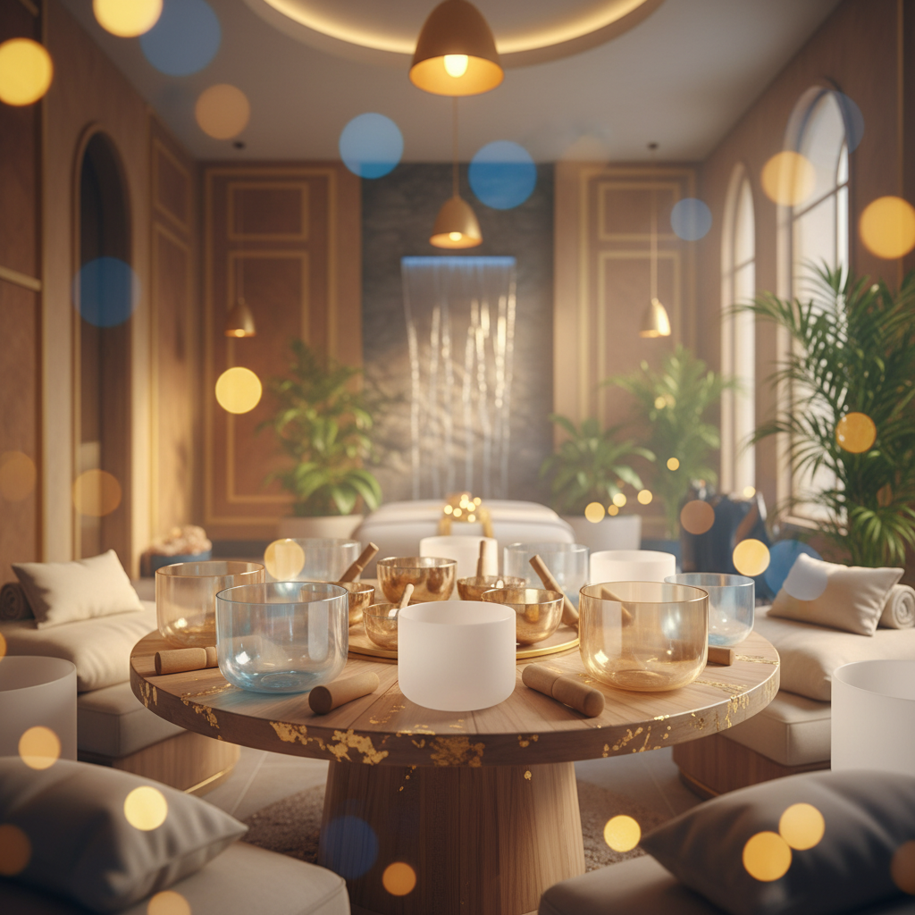 Eine idyllische Szene mit zwitschernden Vögeln in einem üppigen Baum, symbolisch für die natürliche Frequenzheilung bei Soul Art Dubai, gegründet von Larissa Steinbach. Dies verdeutlicht das Potenzial des Vogelgesangs für mentales Wohlbefinden und Stressabbau.